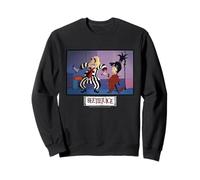 Beetlejuice and Lydia Super Shocked Sweatshirt