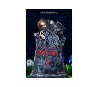 Beetlejuice Beetlejuice - 2024 Movie Sequel - Beetlejuice 2 - Affiches et fichiers de téléchargement numérique - Beetlejuice 2 Fantasy Horror Movie Returns Poster sur toile Décoration de chambre à
