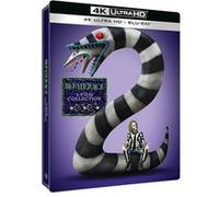 Beetlejuice + Beetlejuice Beetlejuice (1988 + 2024) (Steelbook) / (Blu Ray 4K Ultra HD) (Collector) / Bitelchús + Bitelchús Bitelchús G
