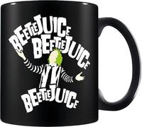 Beetlejuice Beetlejuice - Set tasse/chaussettes, logo PM10934 (taille unique) (Noir/vert)