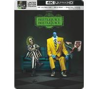 Beetlejuice Beetlejuice (Steelbook) [Ultra Hd] With Blu-Ray, Steelbook, 4k Mastering, Digital Copy