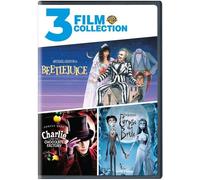 Beetlejuice / Charlie And The Chocolate Factory / Corpse Bride [Dvd] 2 Pack,