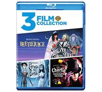 Triple Feature (Beetlejuice / Charlie And The Chocolate Factory / Corpse Bride) [Blu Ray]