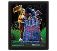 Pyramid International Beetlejuice Poster lenticulaire 3D (design cimetière) 25 cm x 20 cm x 1,3 cm encadré art mural et art mural 3D image dans cadre photo - Produit officiel Beetlejuice