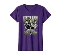 Beetlejuice Group Band T-Shirt, Femme, Violet, XL