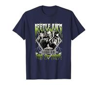 Beetlejuice Group Band T-Shirt, Homme, Bleu Marine, 5XL