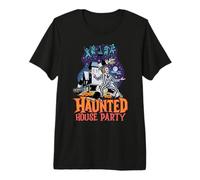 Beetlejuice Haunted House Party T-Shirt Haut de Gamme