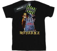 Beetlejuice - "Here Lies" T-shirt pour homme BI16089 (4XL) (Noir)