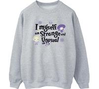 Beetlejuice - "I Myself Am Strange And Unusual" Sweatshirt für Herren/Damen Uni BI52631 (M) (Grau)