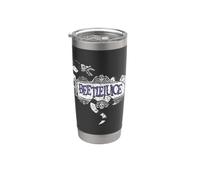 Beetlejuice Logo Gobelet isotherme en acier inoxydable double paroi