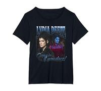 Beetlejuice Lydia Homage T-Shirt, Femme Grandes Tailles, Noir, 2X