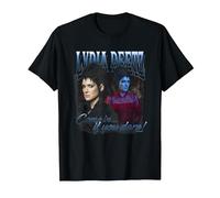 Beetlejuice Lydia Homage T-Shirt, Homme, Noir, 5XL