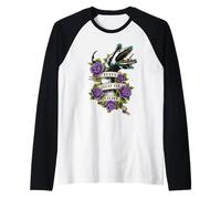 Beetlejuice Never Trust The Living Tattoo Sandworm Manche Raglan