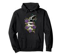 Beetlejuice Never Trust The Living Tattoo Sandworm Sweat à Capuche