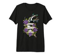 Beetlejuice Never Trust The Living Tattoo Sandworm T-Shirt Haut de Gamme