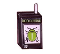 Beetlejuice Pin's en émail pour boîte à jus 3,2 cm, 1.25 Inches, Émail, émail
