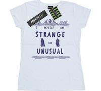 Beetlejuice - "Strange And Unusual" T-Shirt für Damen BI12070 (L) (Weiß)