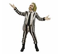 NECA – Figurine Beetlejuice 1988 – Échelle 1/4 – Costume rayé – 45 cm