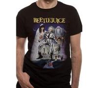 Beetlejuice - T-Shirt POSTER - Unisexe (XL) (Noir) - UTCI482 Noir