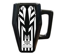 Beetlejuice Tasse en céramique officielle Beetlejuice en forme de cercueil unique, pour les fans du film Tim Burton, parfaite pour les boissons chaudes, idéale pour la maison, le bureau ou les