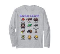 Beetles of The Earth Adorable Insecte Kawaii Bugs Manche Longue