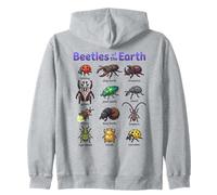 Beetles of The Earth Adorable Insecte Kawaii Bugs Sweat à Capuche