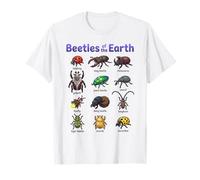 Beetles of The Earth Adorable Insecte Kawaii Bugs T-Shirt