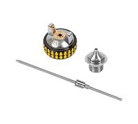 BEETRO Kit de buses de 2 mm en acier inoxydable pour pistolet pulvérisateur HVLP professionnel à alimentation par gravité TC0413