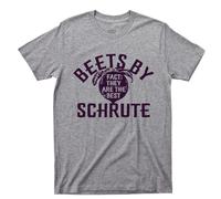 Beets by Schrute T Shirt Fact They are The Best Beets from Schrute Farms Office Tee(Medium)