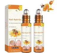 BeeVenom Lot de 2 rouleaux à bille apaisants pour ongles des orteils et des doigts, rouleau de réparation avancé 2026, traitement des ongles BeeVenom pour ongles faibles et abîmés, hydrate en