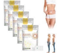 BeeVenom Lot de 5 patchs amincissants pour drainage lymphatique au venin d'abeille
