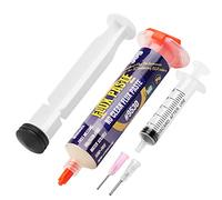 BEEYUIHF Flux de pâte à souder, Sans Plomb Flux pour la soudure, No Clean Flux de pâte à souder, 30ml seringue flux de soudure pour BGA PCB SMD(1.62oz/46g)