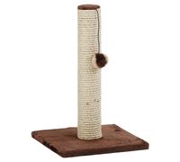 Beeztees Arbre À Gratter Gina Mini Marron Chat Peluche Sisal Boule 30x30x45 Cm