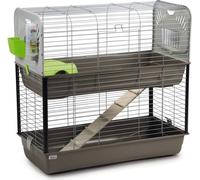 Beeztees Cage à lapins Caesar 3 Double 100x50x97 cm 266888