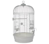 Beeztees Cage À Oiseaux Julia 3 Rond Blanc, 34 X 65,5 Cm, UVP 82,99 EUR, NEU