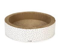 Beeztees Carton Griffoir Leezi 42x42x10 Cm Pour Chats, Aire De Jeu & De Repos