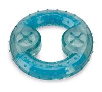 Beeztees Anneau de Dentition rafraîchissant pour Chiot - Jouet pour Chien - Bleu - 10 x 10 x 2,3 cm