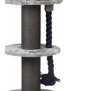 Beeztees Ersatzspielseil Wello Gris 84 CM pour Meuble Griffoir Katzenbedarf