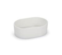 Beeztees - Gamelle pour oiseaux - Plastique - Blanc - 11 x 7,5 x 3,5 cm