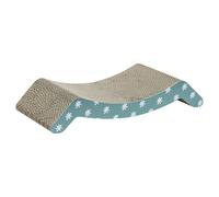 Beeztees Grattoir Star Bleu 44,5x21cm Pour Chats - Soin Des Griffes & Amusement