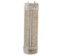 Beeztees Griffoir Modèle de Coin 50x21x3cm Gris pour Chats Peluche Amusement