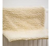 Beeztees Hamac Crème 46x31x24cm Chats Radiateur Peluche Peau De Mouton