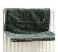 Beeztees Hamac Sleepy Vert 46x31x24 Cm Pour Chats En Peluche Confortable