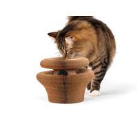 Beeztees Jouet à gratter pour Chat, Carton, Beige, 38 x 38 x 10,5 cm
