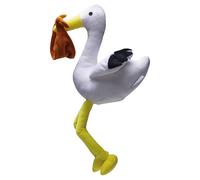 Beeztees Jouet Pour Chien Chiot Peluche Cigogne Bibi Avec Battement De Cœur