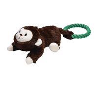 Beeztees Jungle Tapis Jouet Pour Singe 44x15cm Peluche Brun Hygiène Dentaire