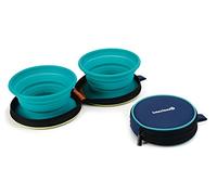 Beeztees K&Bz Bz Sili Travel Dinner Set Eesy Green M 420 g