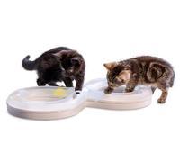 Beeztees Kitten Agty Attelle de Jeu pour Chat en Plastique Blanc