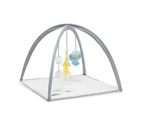 Beeztees Kitten Xabia Tapis de Jeu, pour Chat, Gris, 40 x 40 x 33 cm