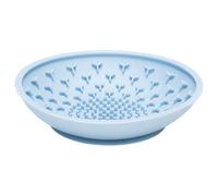 Beeztees Leckmatte Coquille Silicone Bleu pour Chiens 19x19x4, 5cm Stressfrei